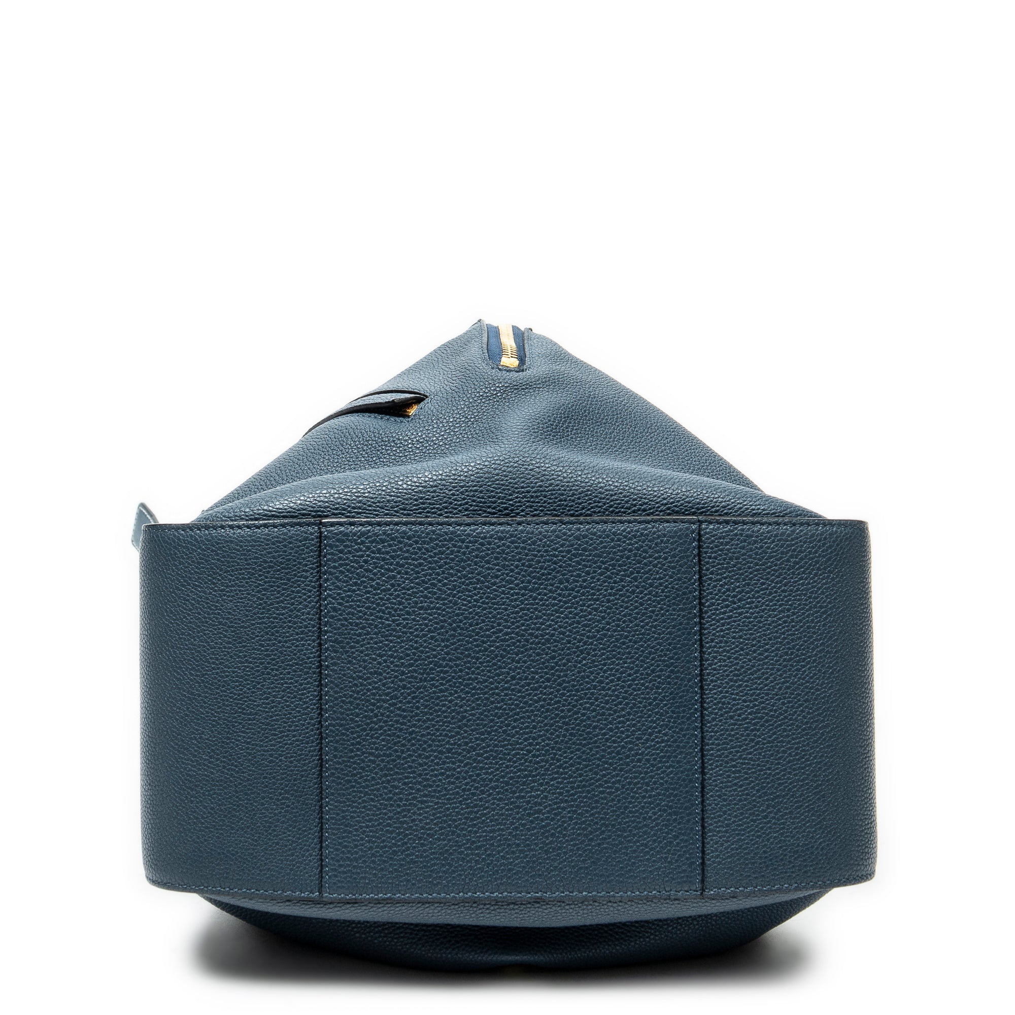 Shoulder Bag Small Hammock Navy Calfskin Leather