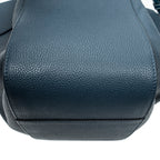 Shoulder Bag Small Hammock Navy Calfskin Leather