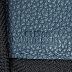 Shoulder Bag Small Hammock Navy Calfskin Leather