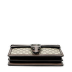 Bolso de Hombro Dionysus Top Handle Cadena Bandolera Lona Estampada Beige Supreme