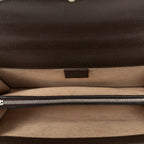 Bolso de Hombro Dionysus Top Handle Cadena Bandolera Lona Estampada Beige Supreme