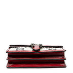 Bolso de hombro pequeño Dionysus con cadena, bandolera, lona GG de tweed color marfil