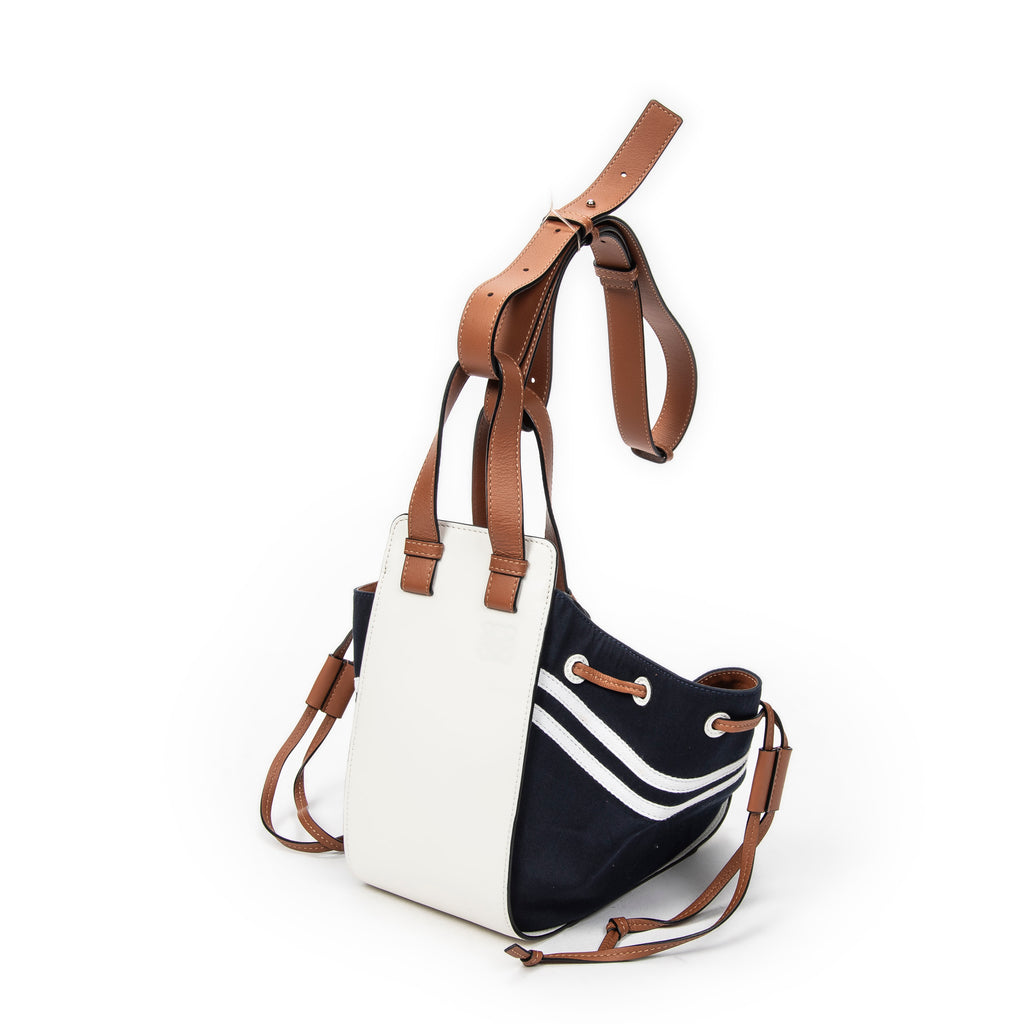 Shoulder Bag Small Hammock Navy Canvas