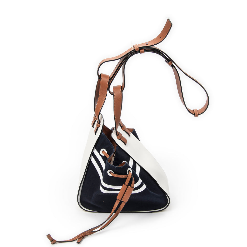 Shoulder Bag Small Hammock Navy Canvas