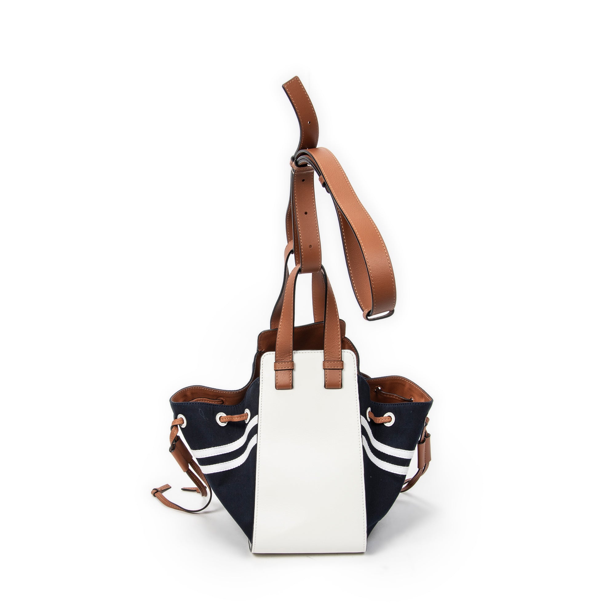 Shoulder Bag Small Hammock Navy Canvas