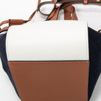 Shoulder Bag Small Hammock Navy Canvas