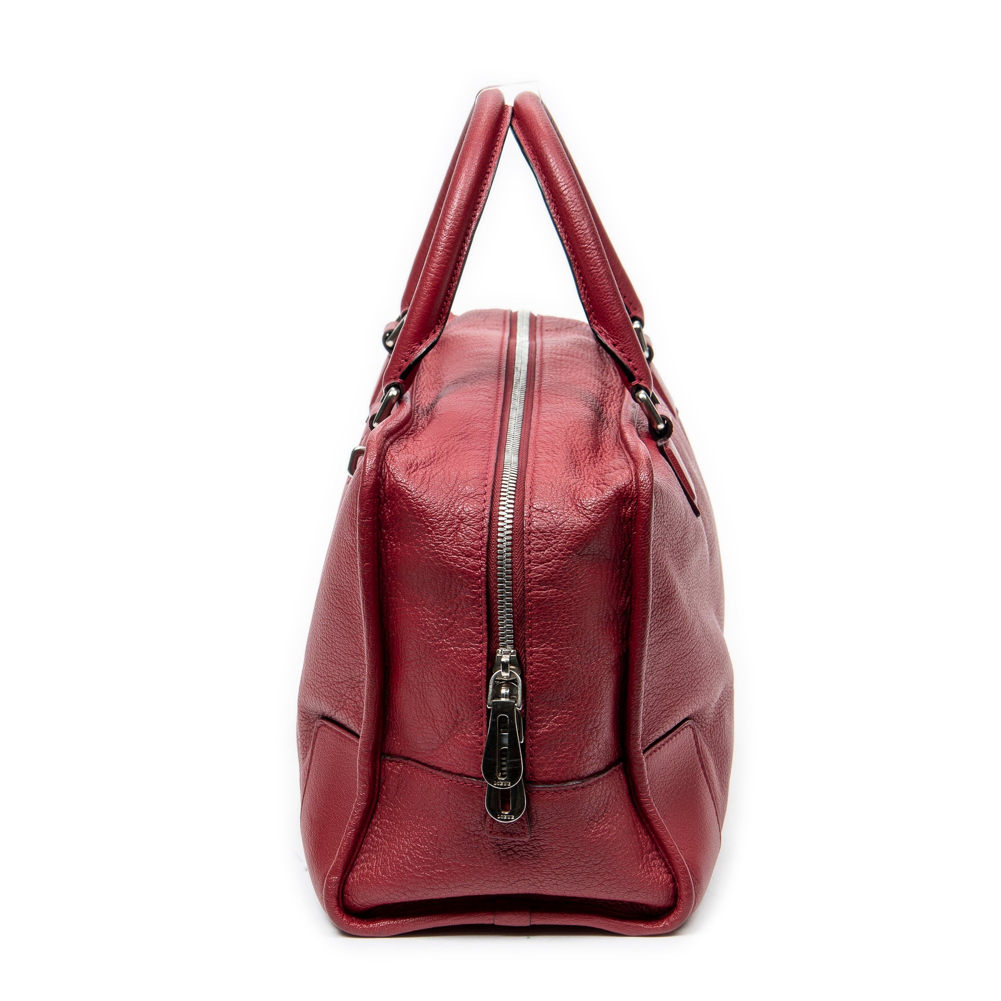 Handbag Amazona 36 Raspberry Pink Goatskin Leather