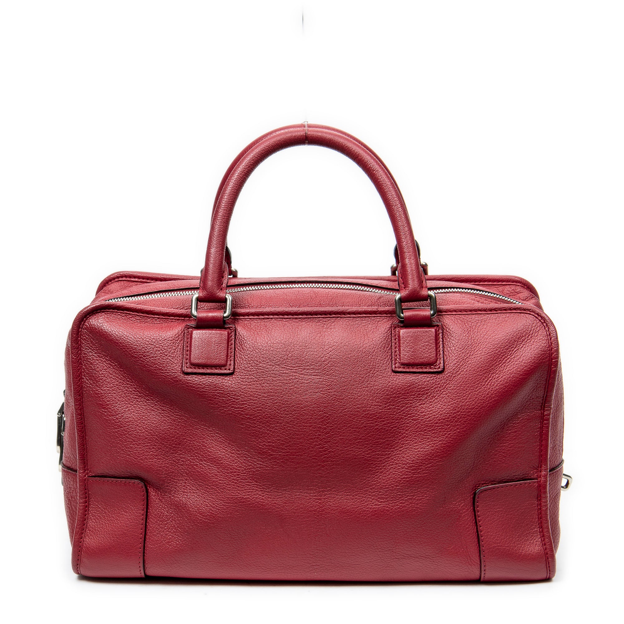 Handbag Amazona 36 Raspberry Pink Goatskin Leather