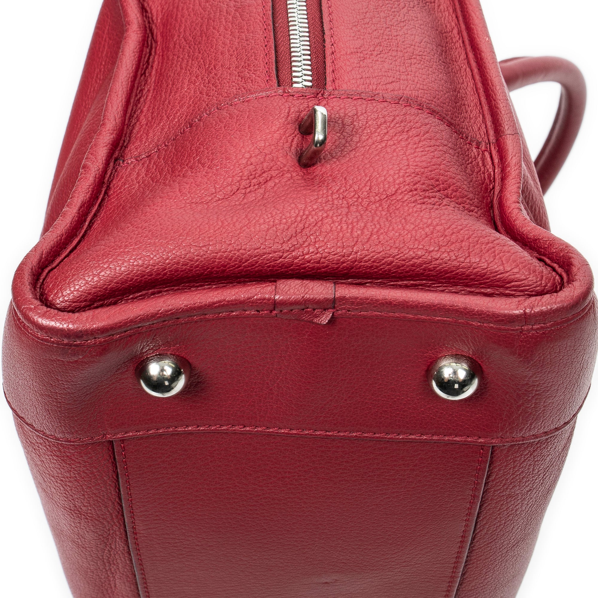 Handbag Amazona 36 Raspberry Pink Goatskin Leather