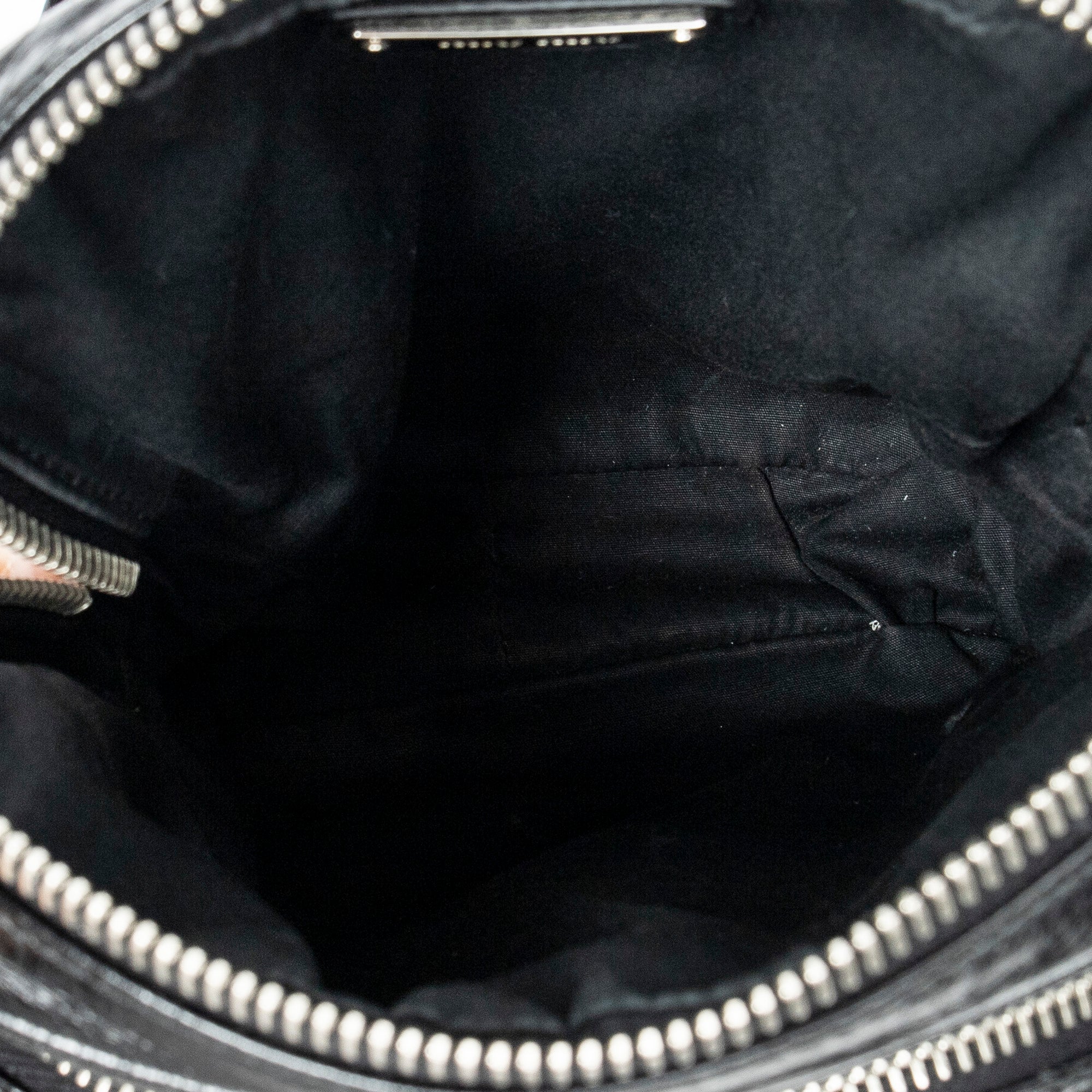 Shoulder Bag Small Chain Crossbody Black Matelasse Lux Leather