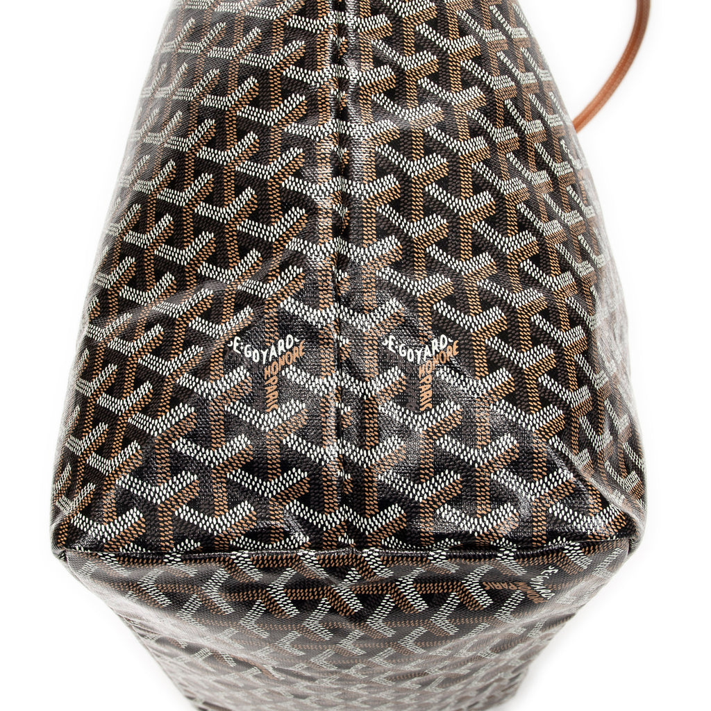 Shoulder Bag Saint Louis GM Brown Goyardine Coated Canvas