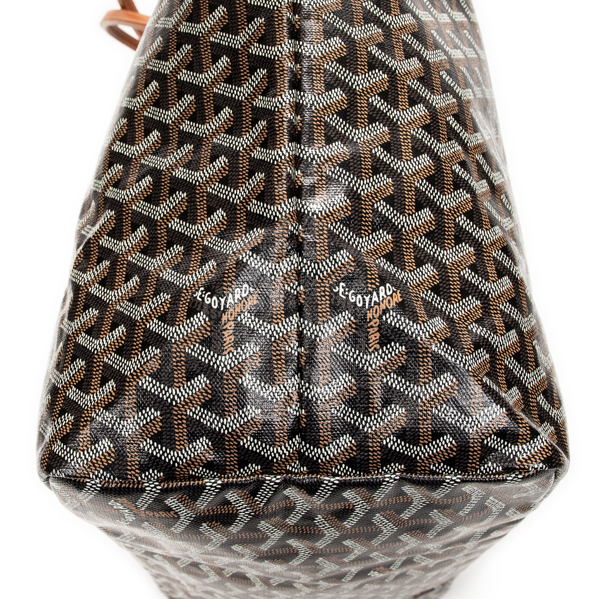 Shoulder Bag Saint Louis GM Brown Goyardine Coated Canvas