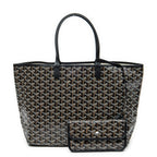 Shoulder Bag Saint Louis PM Black Goyardine Coated Canvas