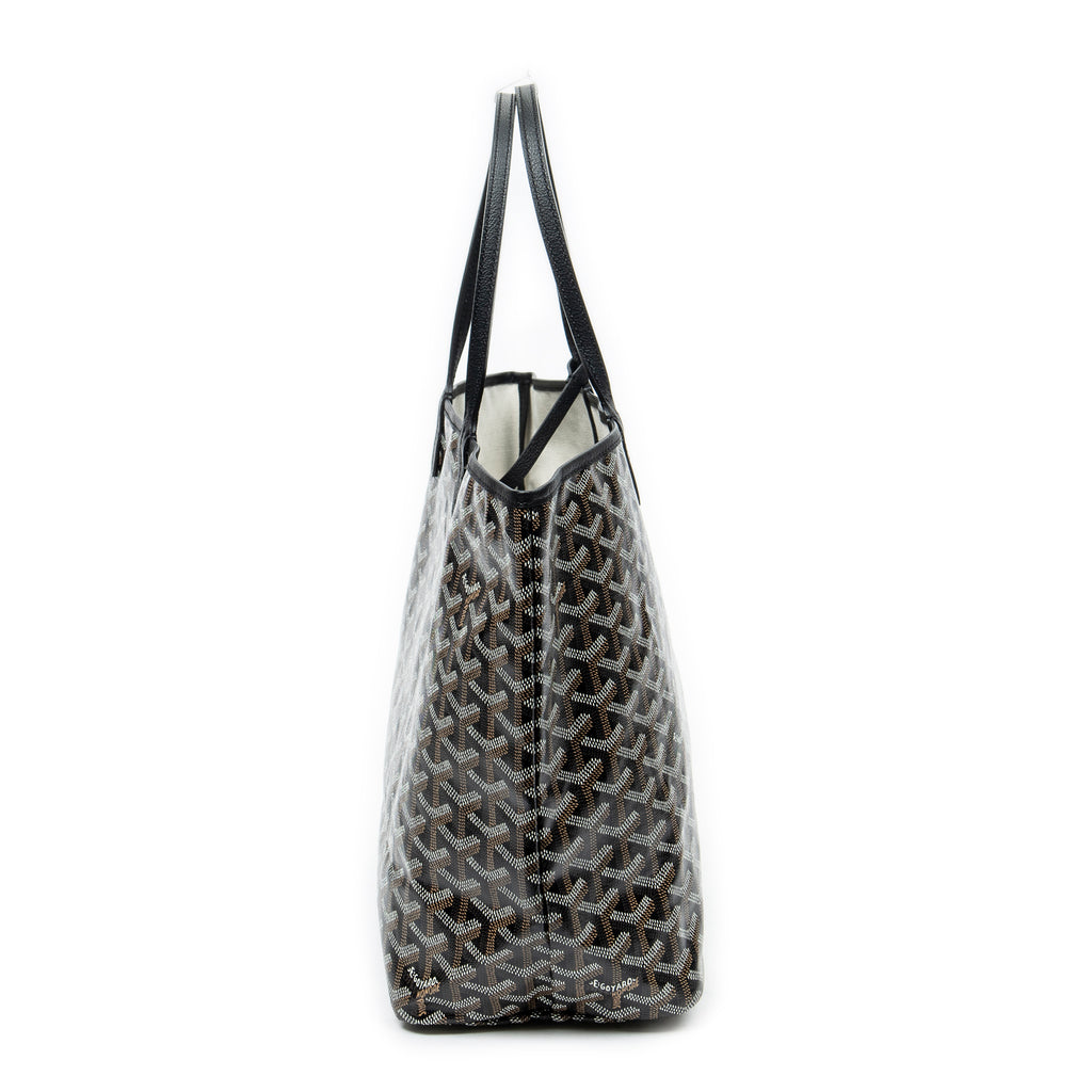 Shoulder Bag Saint Louis PM Black Goyardine Coated Canvas