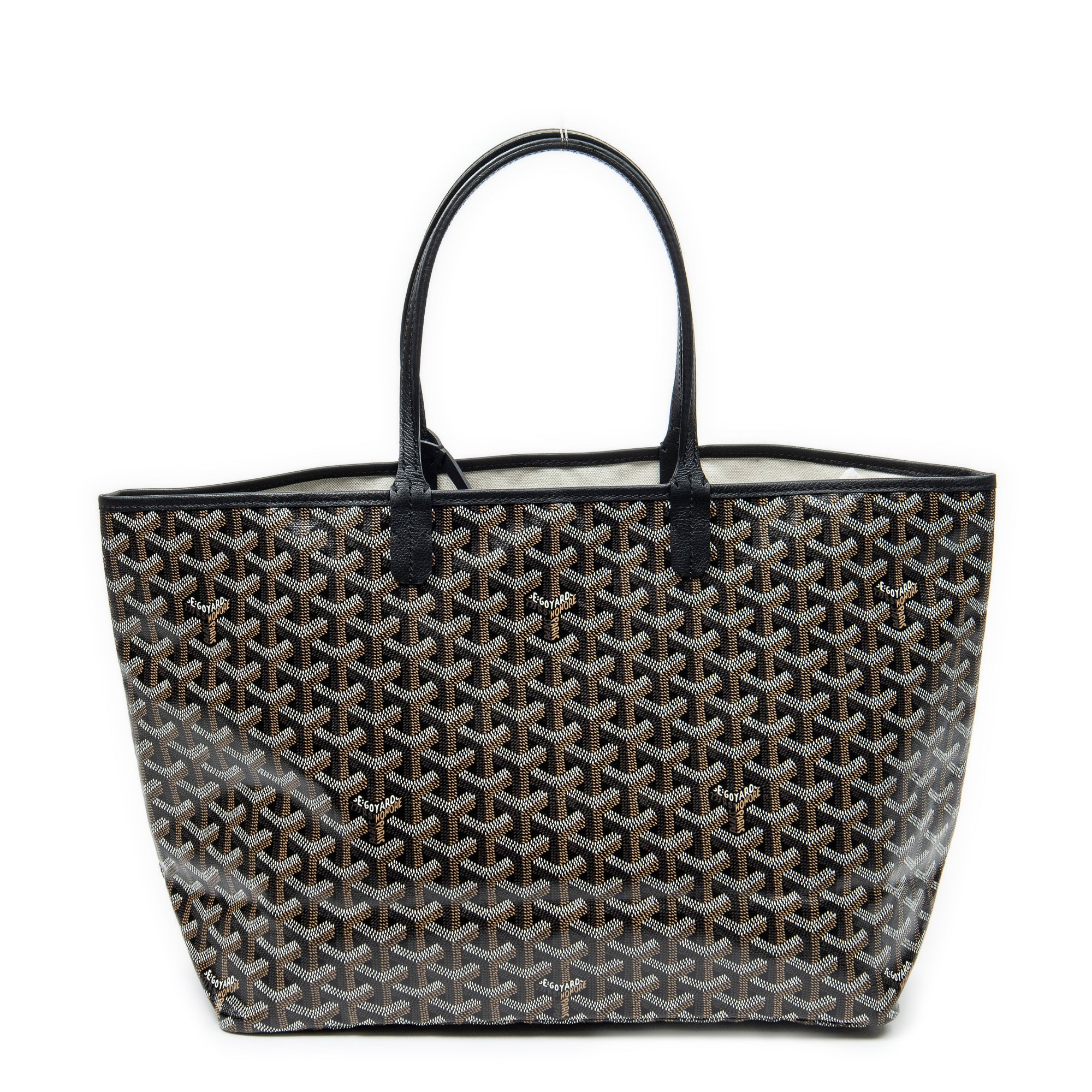 Shoulder Bag Saint Louis PM Black Goyardine Coated Canvas
