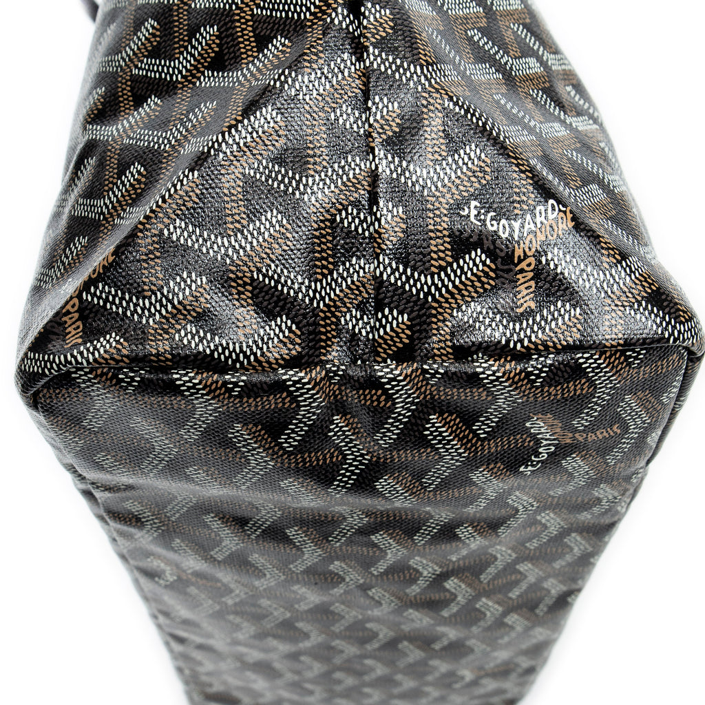 Shoulder Bag Saint Louis PM Black Goyardine Coated Canvas