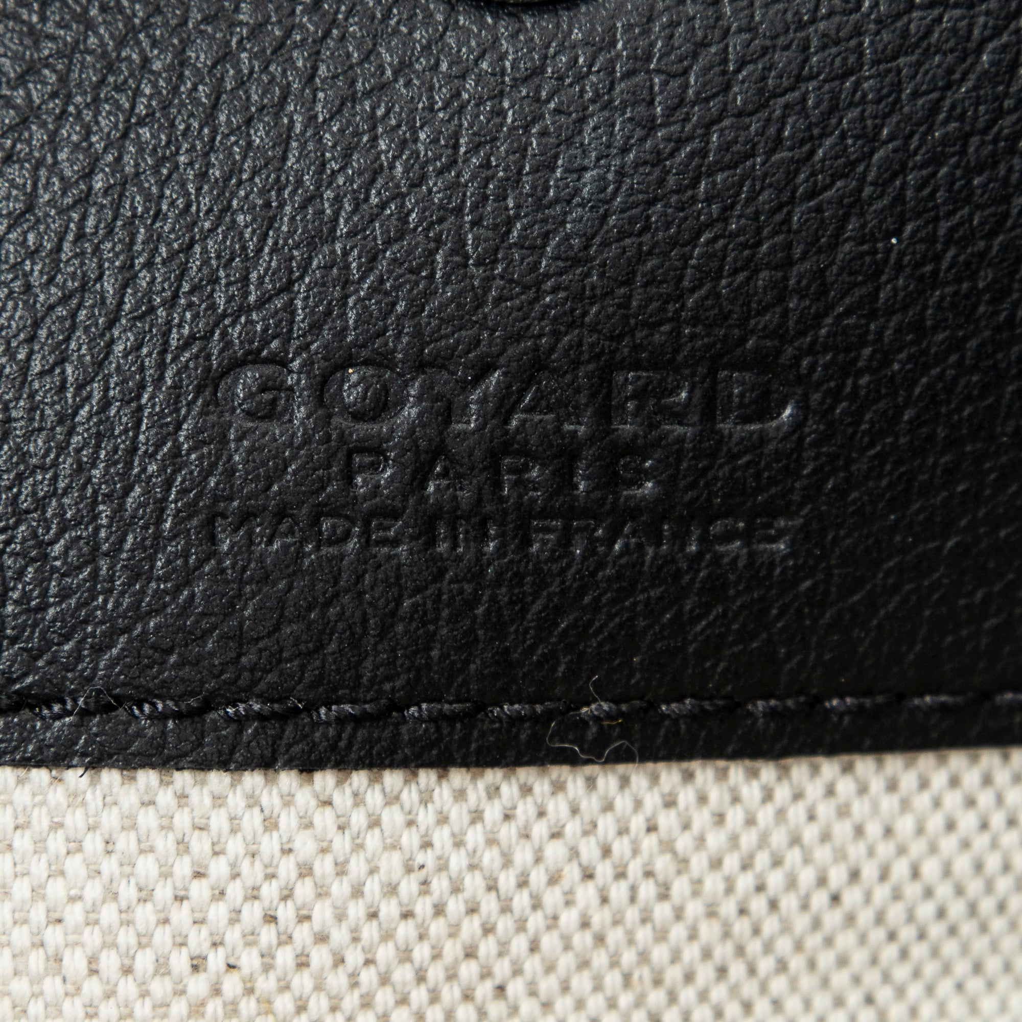Shoulder Bag Saint Louis PM Black Goyardine Coated Canvas