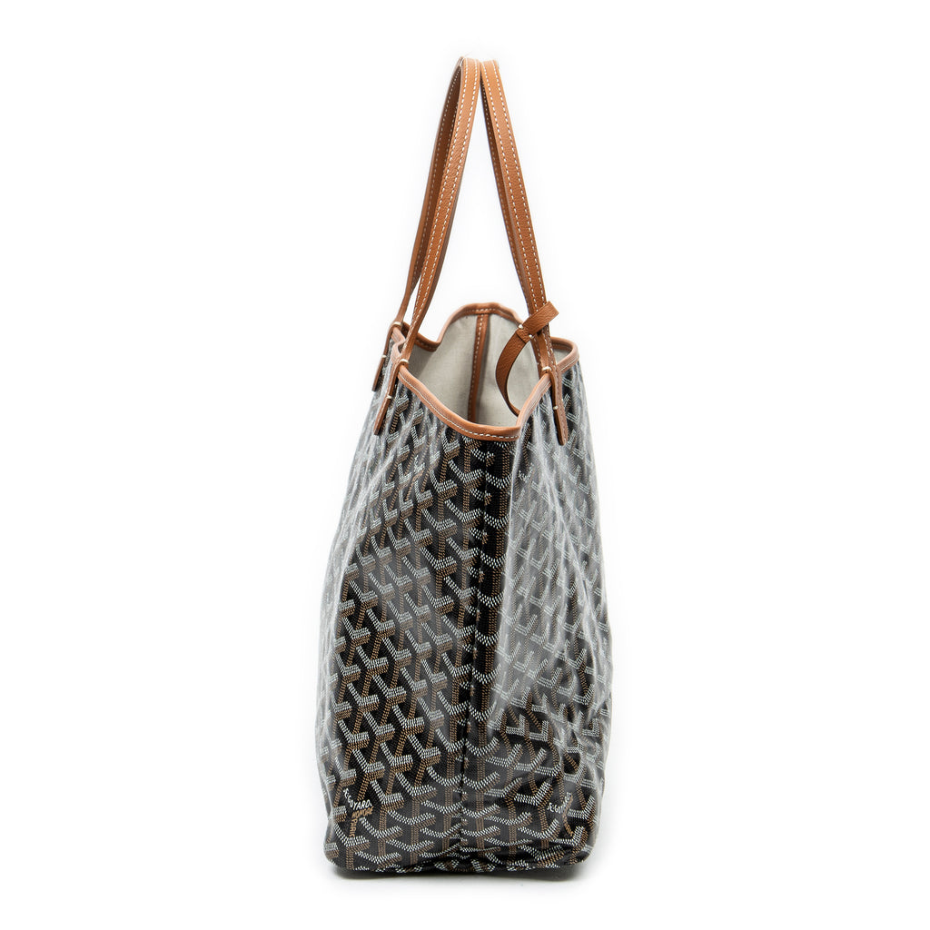 Shoulder Bag Saint Louis PM Brown Goyardine Coated Canvas