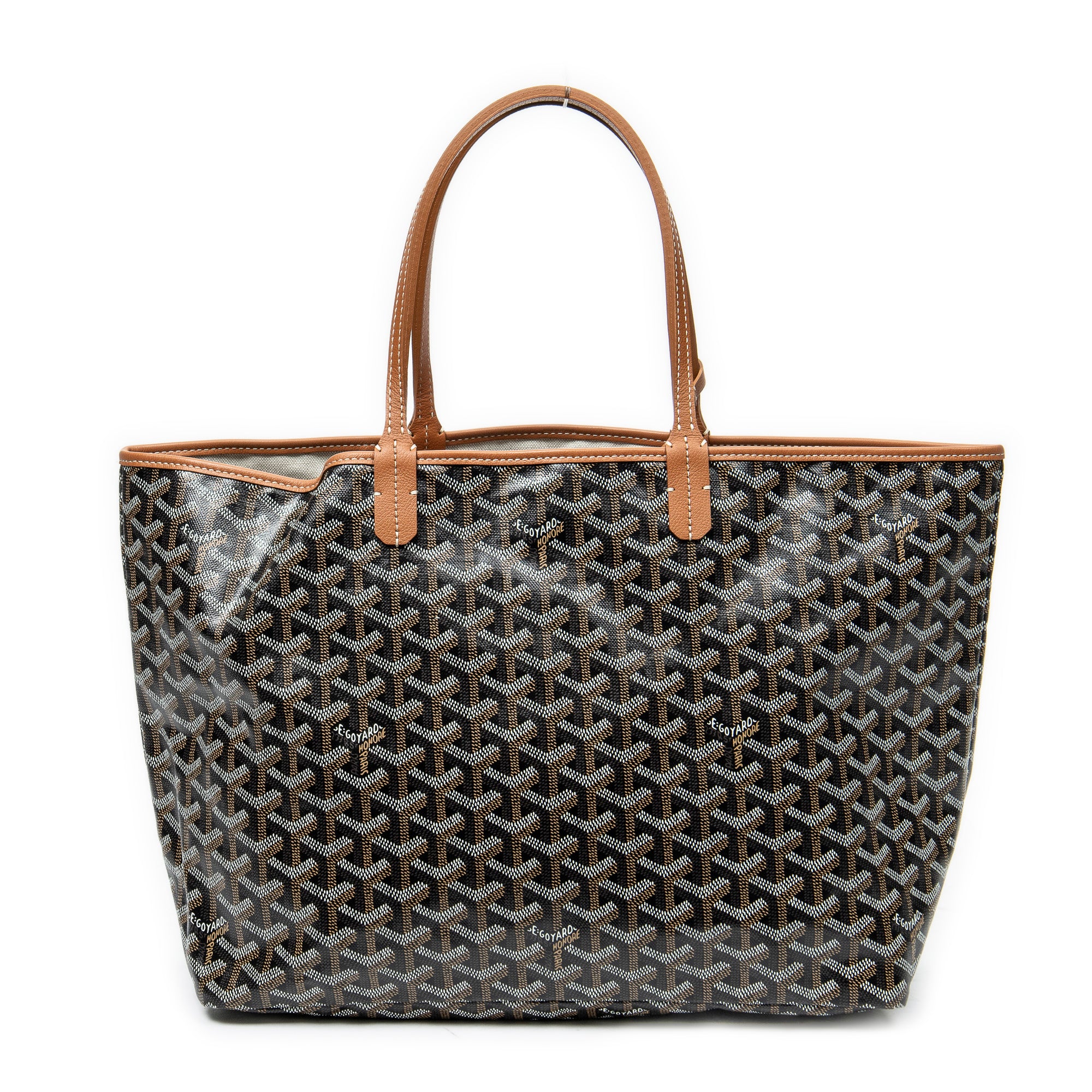 Shoulder Bag Saint Louis PM Brown Goyardine Coated Canvas