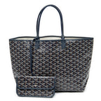 Shoulder Bag Saint Louis PM Navy Goyardine Coated Canvas
