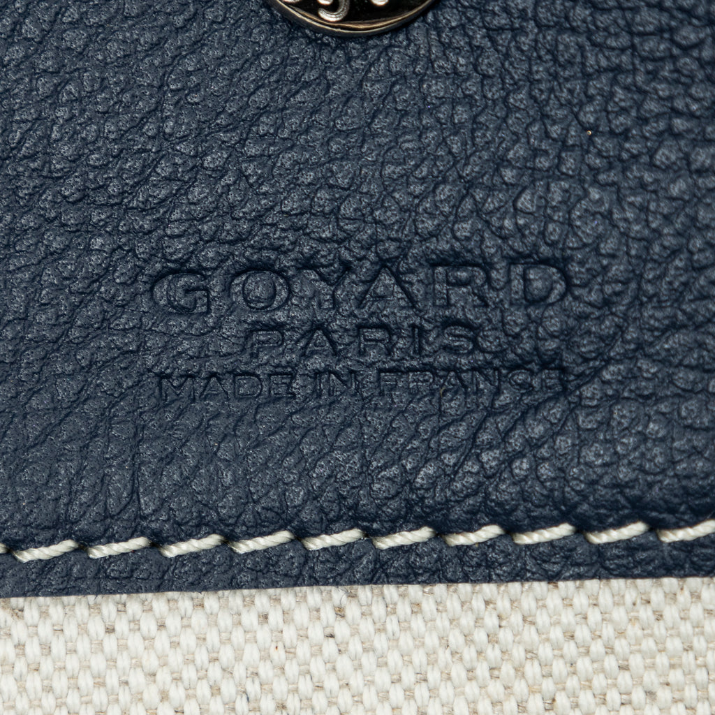 Shoulder Bag Saint Louis PM Navy Goyardine Coated Canvas