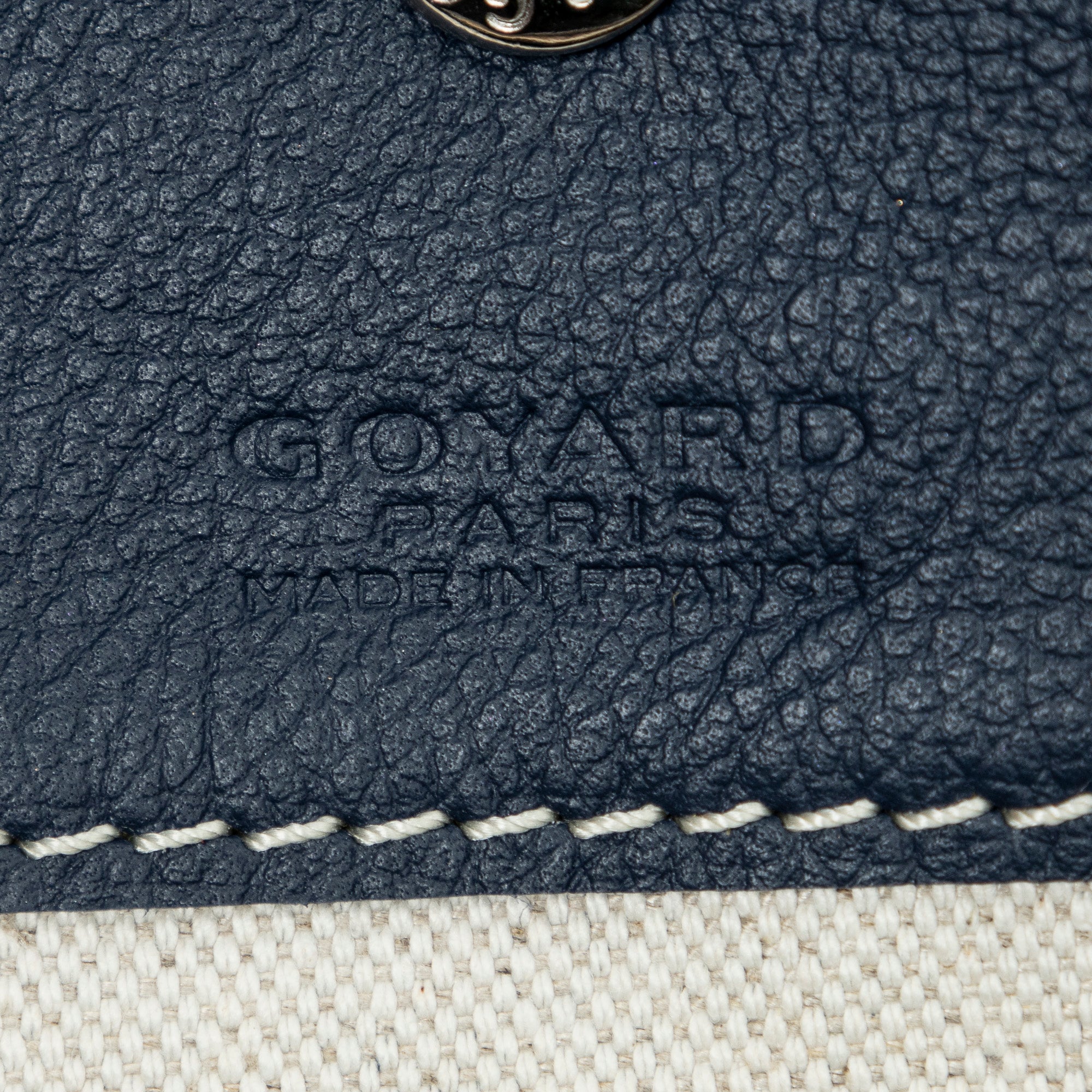Shoulder Bag Saint Louis PM Navy Goyardine Coated Canvas