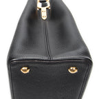 Shoulder Bag Capucines GM Black Taurillon Clemence Leather