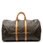Bolsa de Viaje Keepall 55 Lona Monogram Marrón