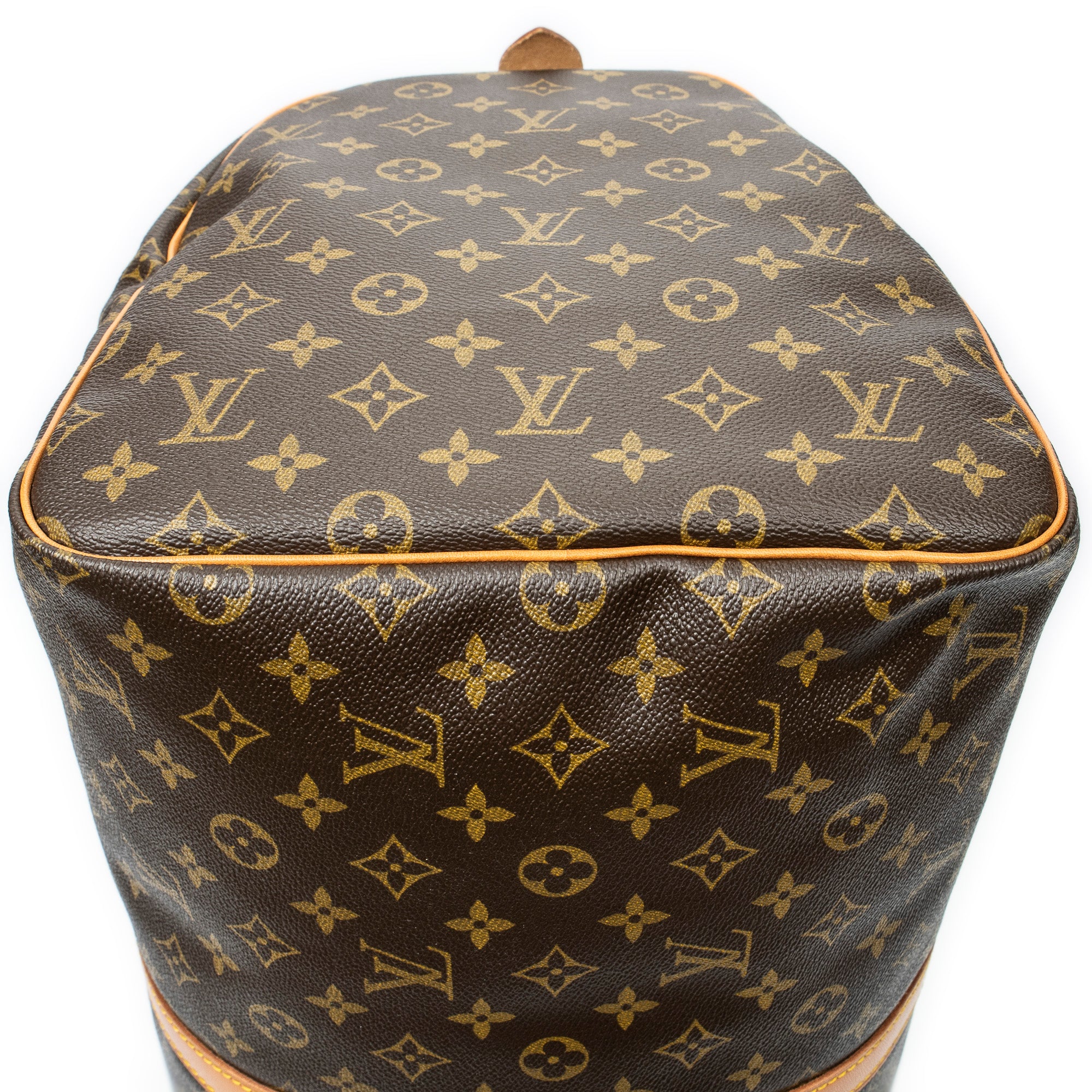 Travel Bag Keepall 55 Brown Monogram Canvas