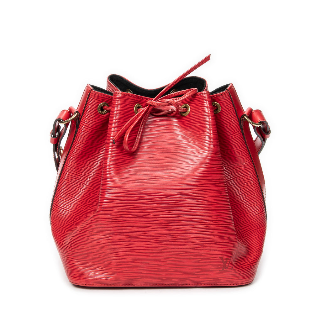 Shoulder Bag Noe PM Red Epi