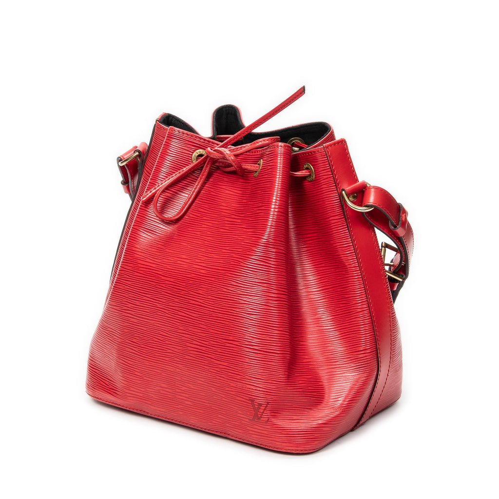 Shoulder Bag Noe PM Red Epi