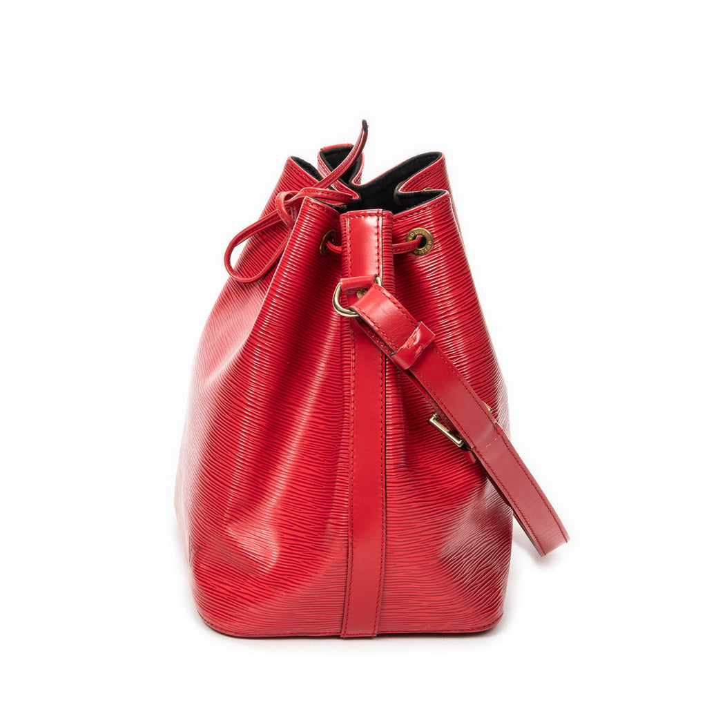 Shoulder Bag Noe PM Red Epi