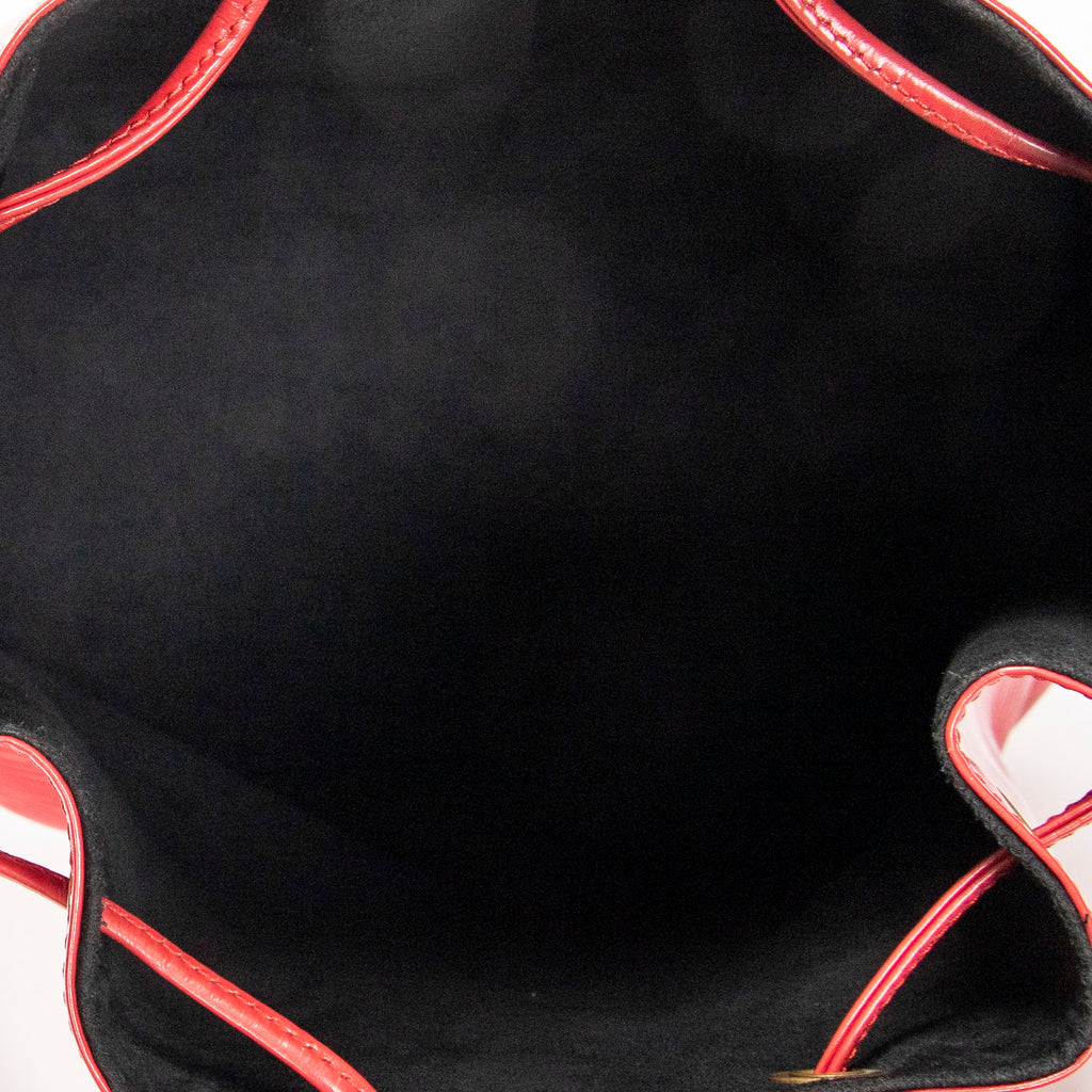Shoulder Bag Noe PM Red Epi