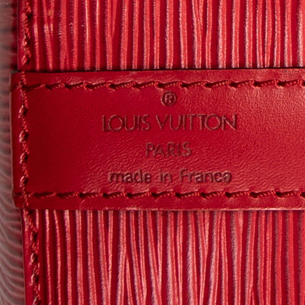 Shoulder Bag Noe PM Red Epi