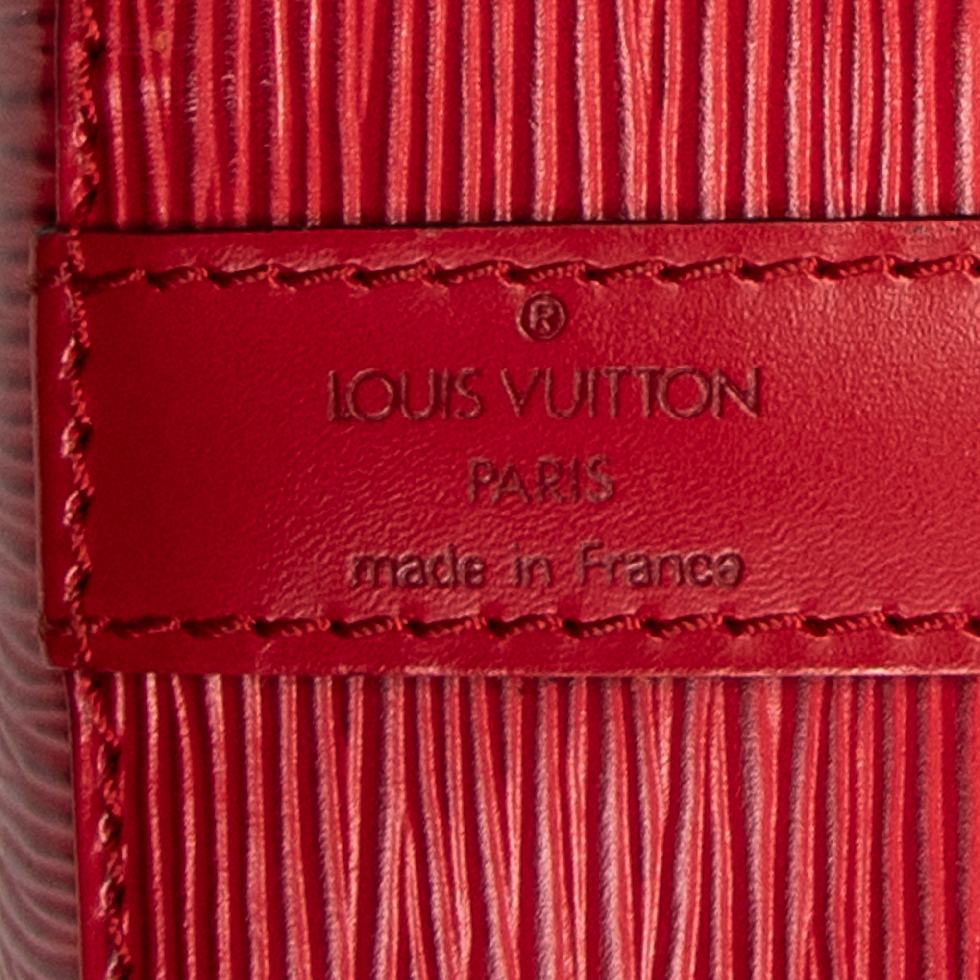 Shoulder Bag Noe PM Red Epi
