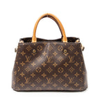 Sac bandoulière Montaigne BB Toile Monogram marron