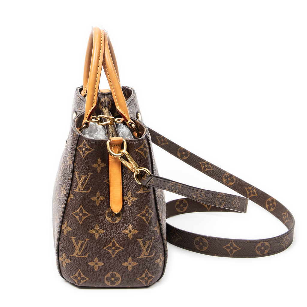 Sac bandoulière Montaigne BB Toile Monogram marron