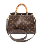 Shoulder Bag Montaigne BB Brown Monogram Canvas