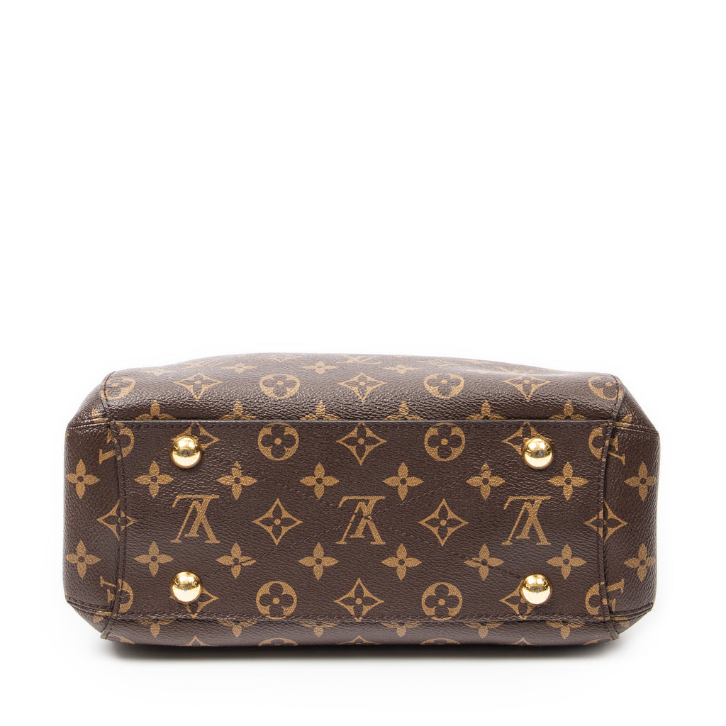 Sac bandoulière Montaigne BB Toile Monogram marron