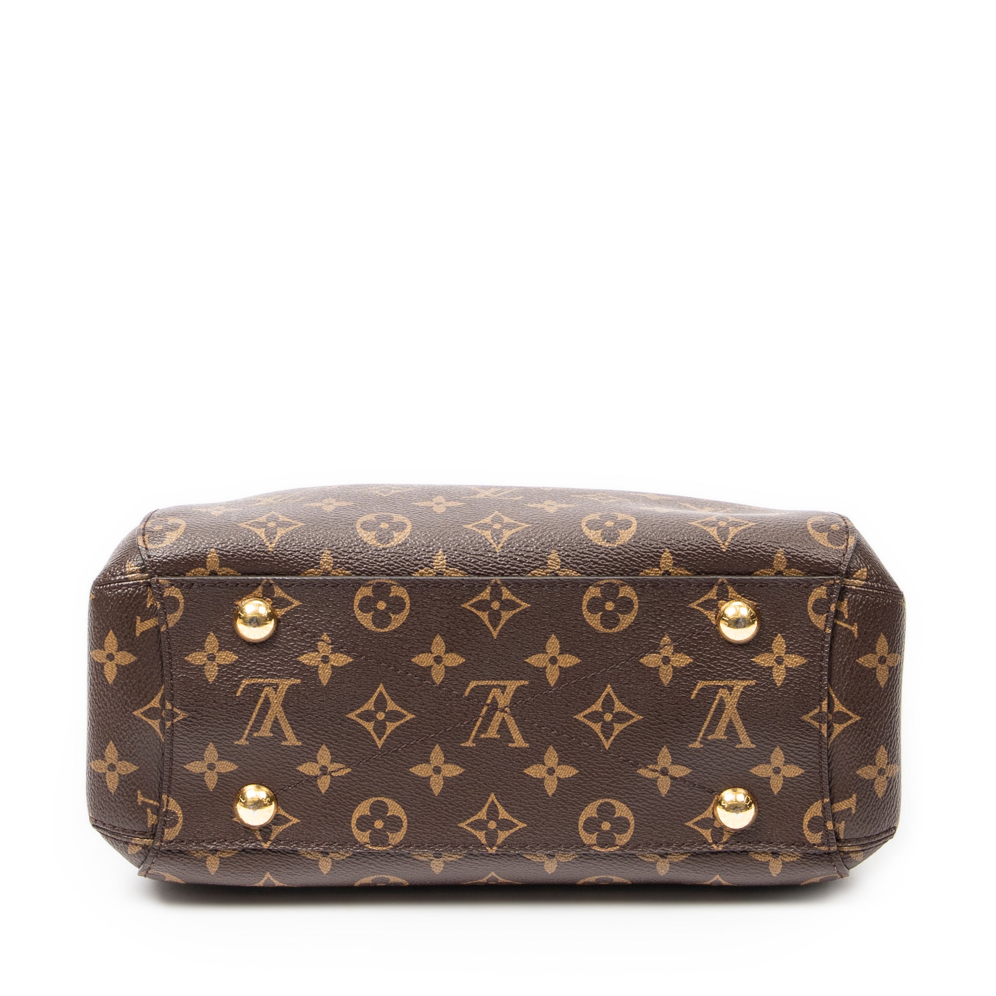Sac bandoulière Montaigne BB Toile Monogram marron