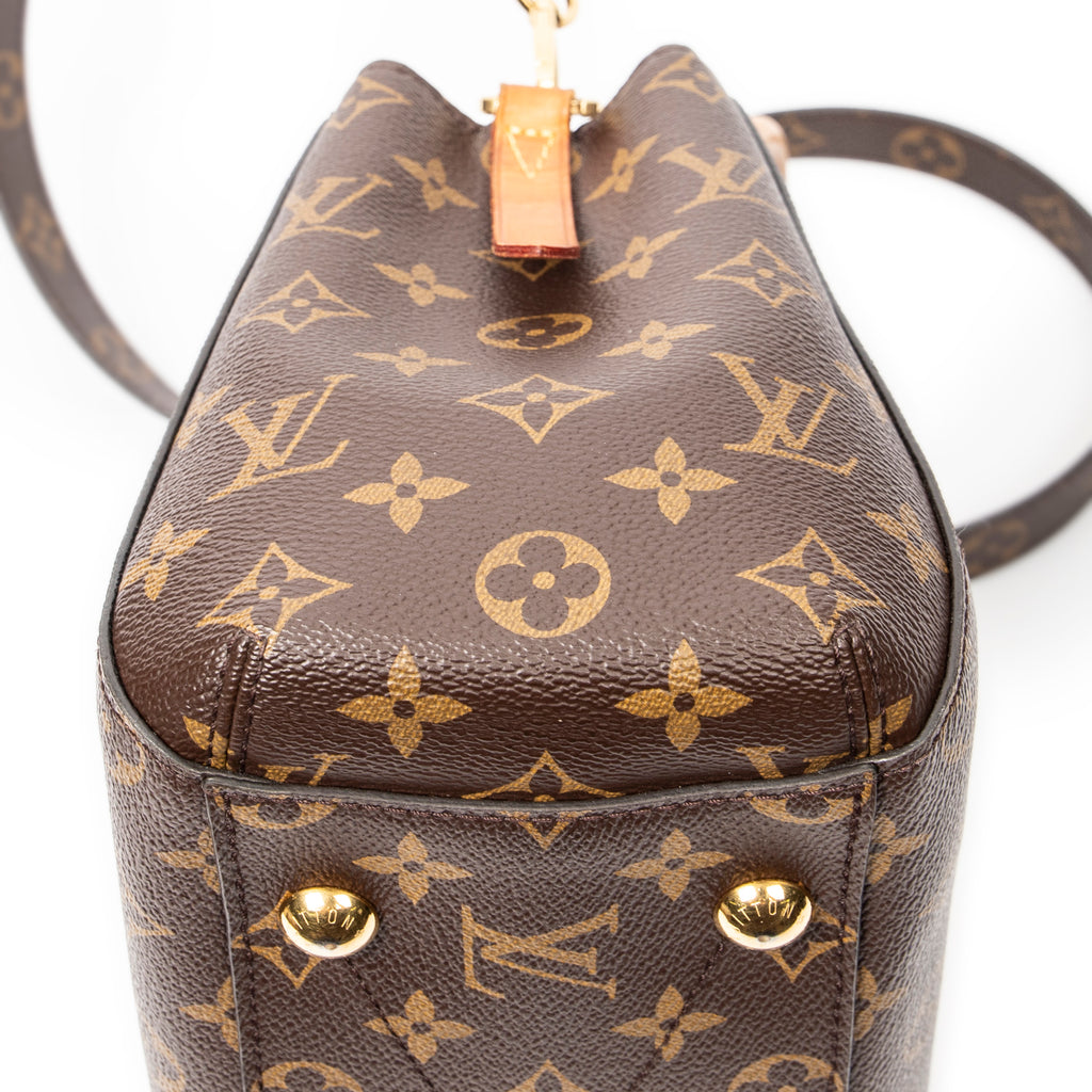 Shoulder Bag Montaigne BB Brown Monogram Canvas