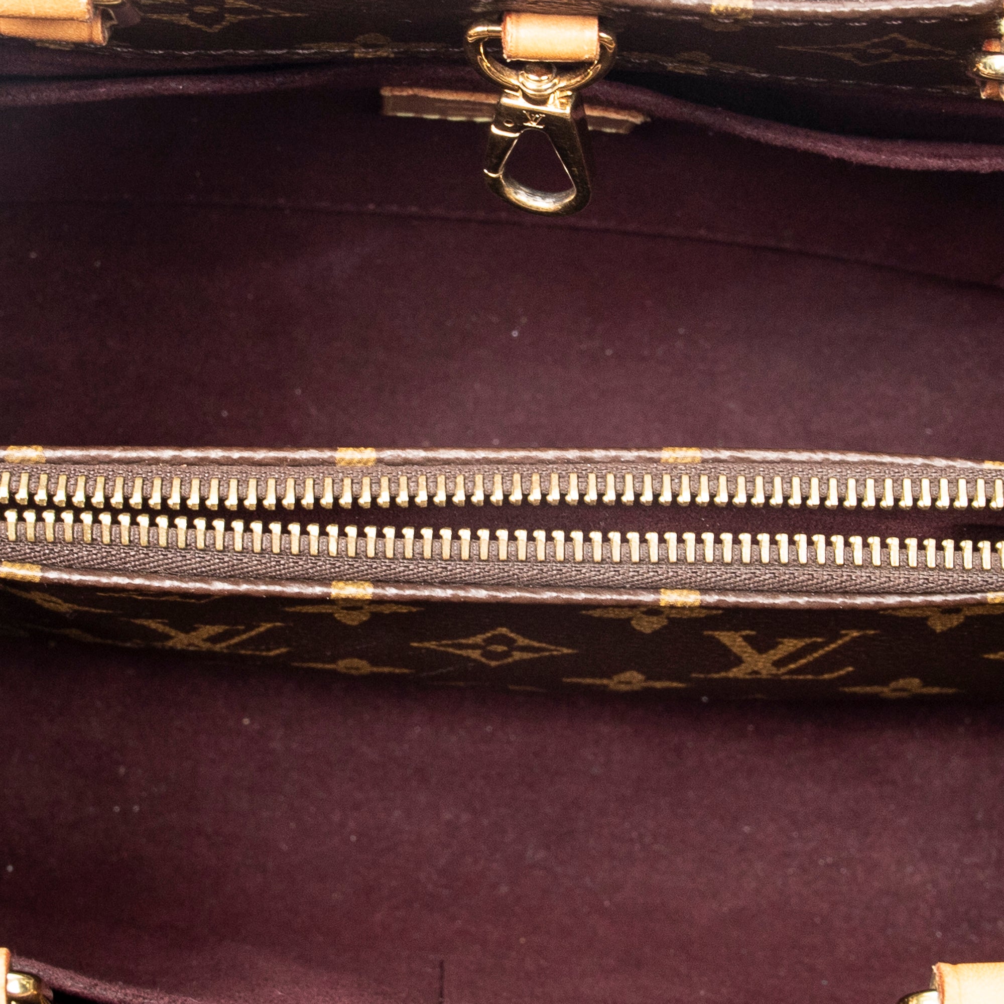 Sac bandoulière Montaigne BB Toile Monogram marron