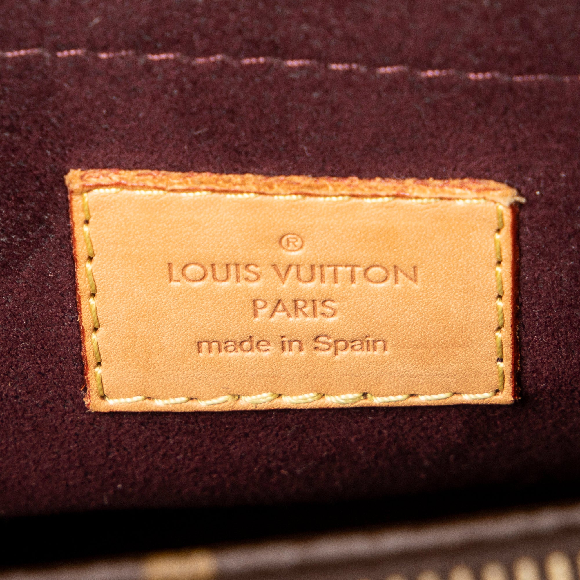 Sac bandoulière Montaigne BB Toile Monogram marron