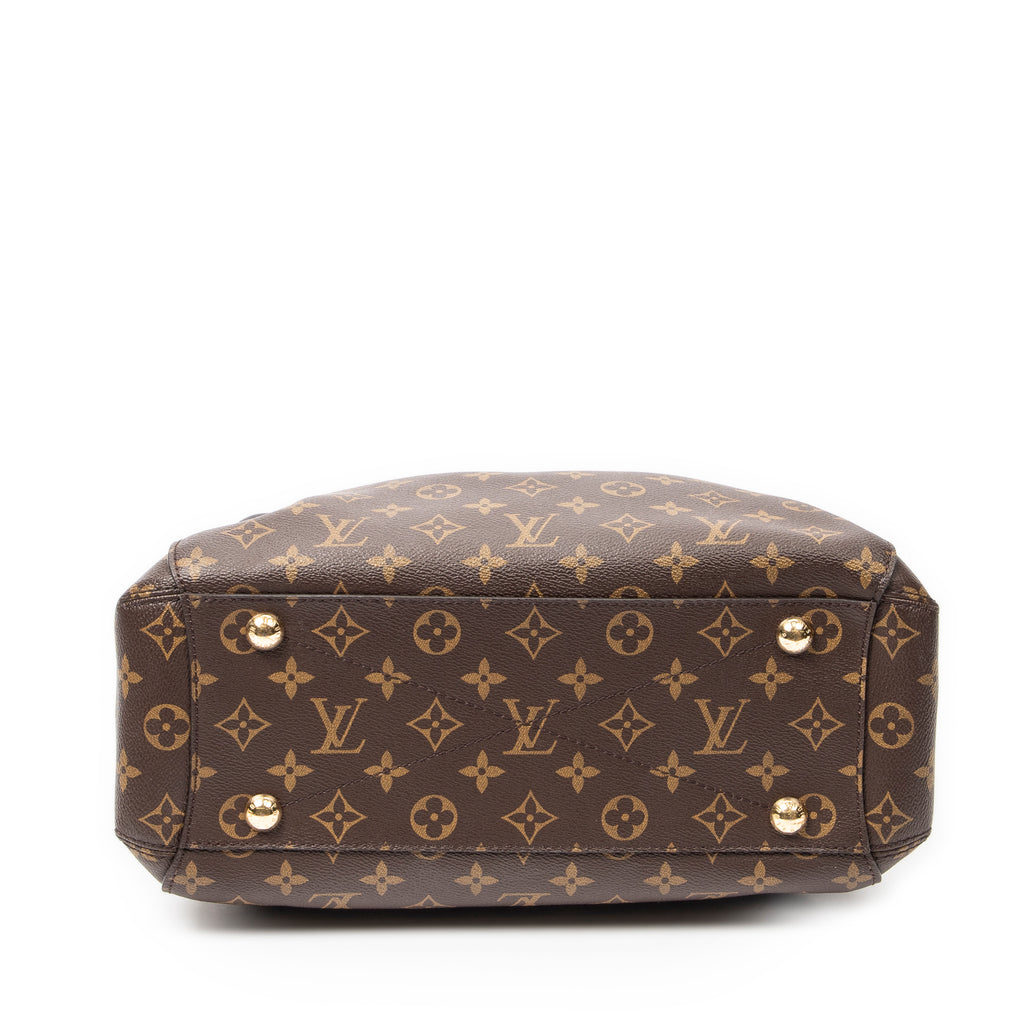 Sac Bandoulière Montaigne MM Toile Monogram Marron