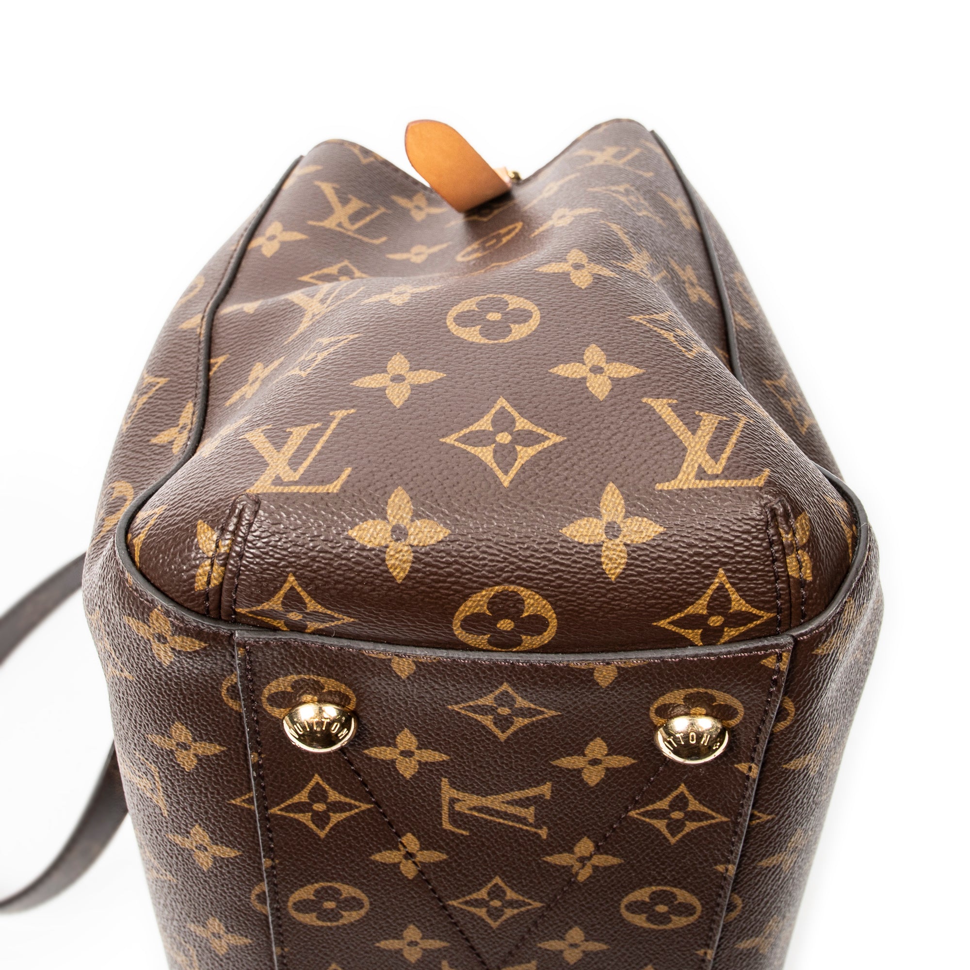 Sac Bandoulière Montaigne MM Toile Monogram Marron
