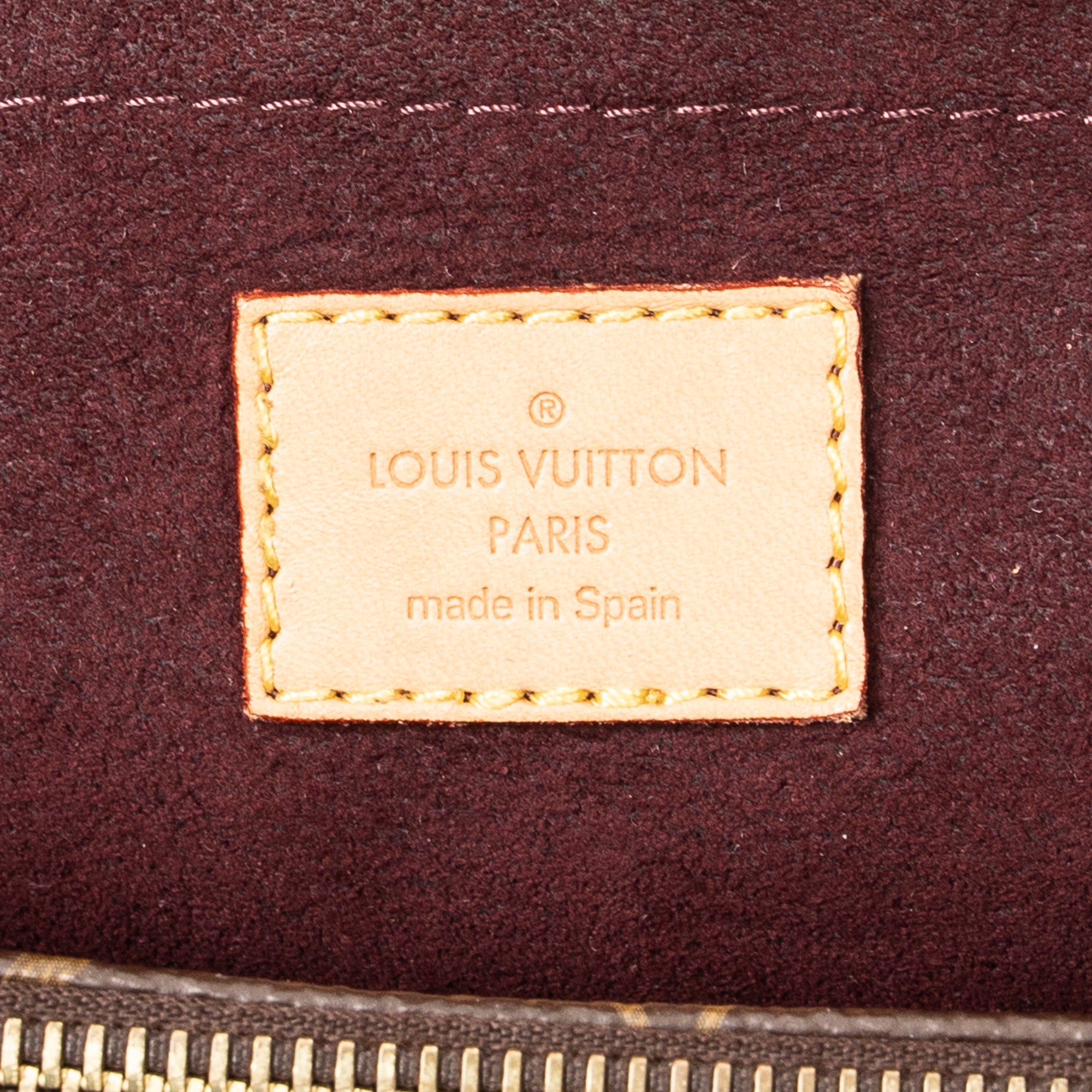Sac Bandoulière Montaigne MM Toile Monogram Marron