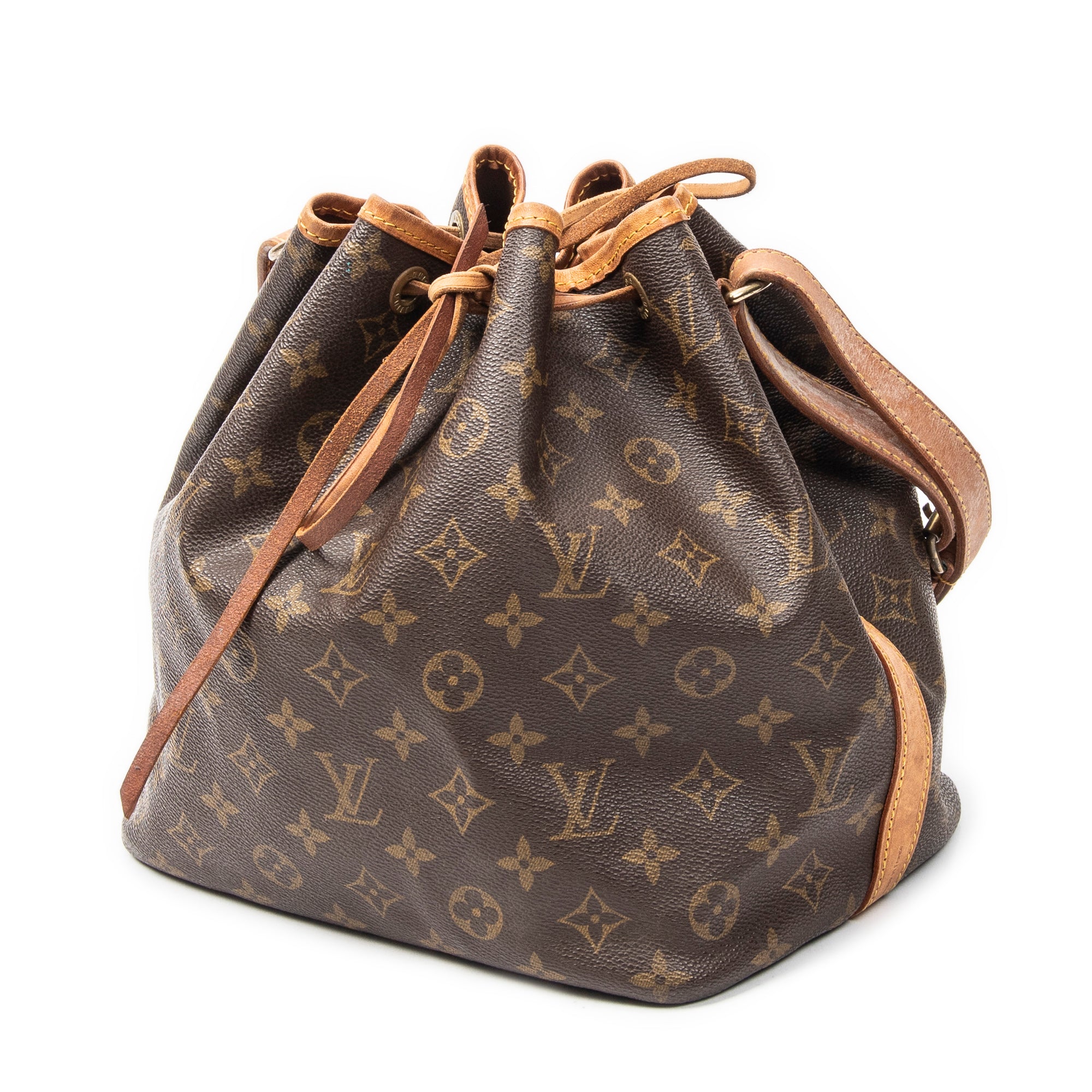 Shoulder Bag Noe PM Brown Monogram Canvas