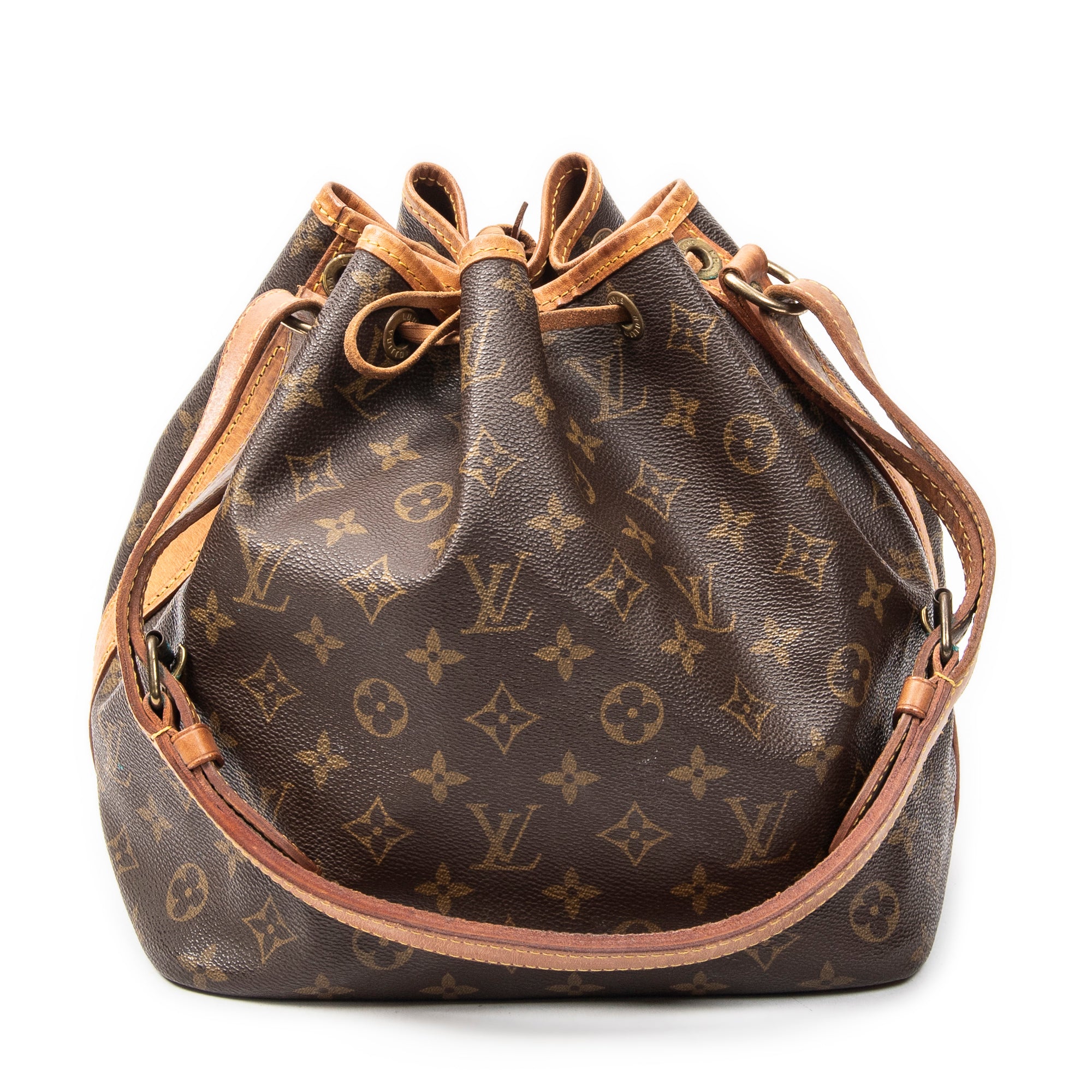 Shoulder Bag Noe PM Brown Monogram Canvas