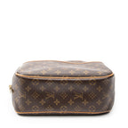 Handbag Trouville Brown Monogram Canvas