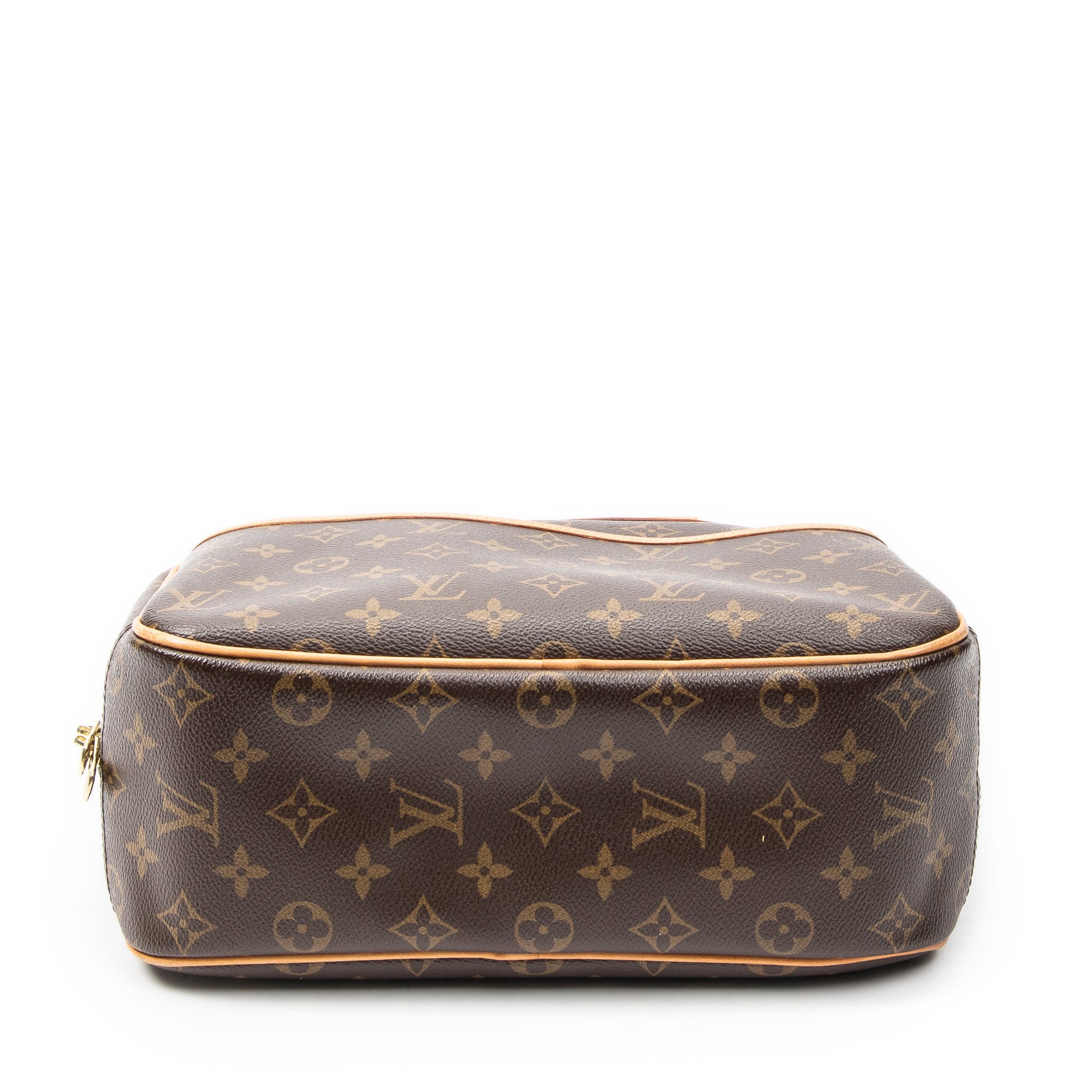 Handbag Trouville Brown Monogram Canvas